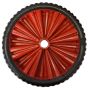 39-12E Wheel Barrow Spare Wheel 12mm Bore - Red