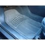 UNIVERSAL CAR MAT SET (4) BLACK PVC