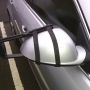 Towing Mirror Deluxe Dual Glass Aero Shaped