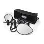 CARAVAN MIRRORS - PRO VIEW MIRROR (FLAT) TWIN PACK