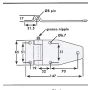 Stainless Locker Hinge