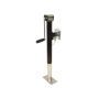 Heavy Duty Side-Wind Telescopic Swivel Jack With Mounting Spigot