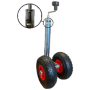 Jockey Wheel Pneumatic Twin Tyre 48mm 200 kg