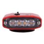 LED Rechargeable Strobe Light, 4 Pcs * 3W LED, 8-Functions, Magnetic Attachment