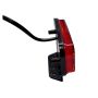 TrailerTek LED Side Marker Light, Red Lens, DC12-24V, ABS+PMMA Housing