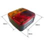 Rear Square Lamp 