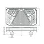 10-30V IP68 LED R/H 6 FUNCTION COMBINATION LAMP