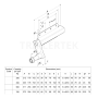 Peak Stub Axle - 250kg