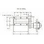 Avonride 350 Kg. suspension kit, standard stubs with cast hubs with 4