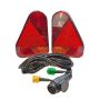 TrailerTek Bulbed Trailer Light Kit, Screw Base, 5-Pin Quick Fit Harness