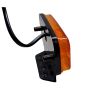 TrailerTek LED Side Marker Light, Amber Lens, DC12-24V, ABS+PMMA Housing