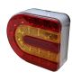 TrailerTek LED Trailer Light, 12V DC, Screw Base, 5-Functions (Position/Direction/Brake/Reflector/Plate)