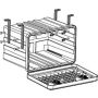 Vertical Tool Box Fitting Kit For JUST, WELVET & ARKA Series